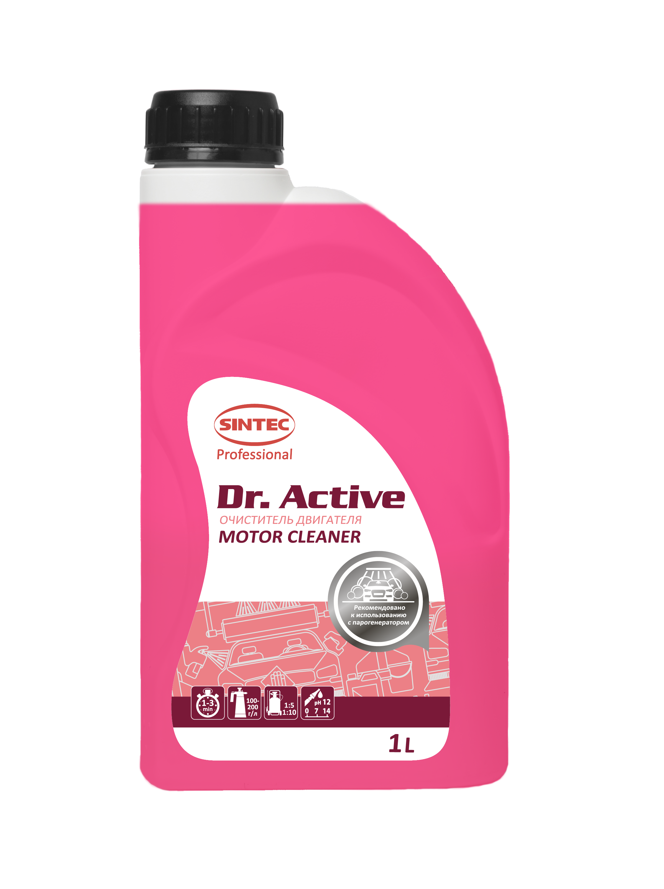 Dr Active Motor CLEANER 1 л _ (002)