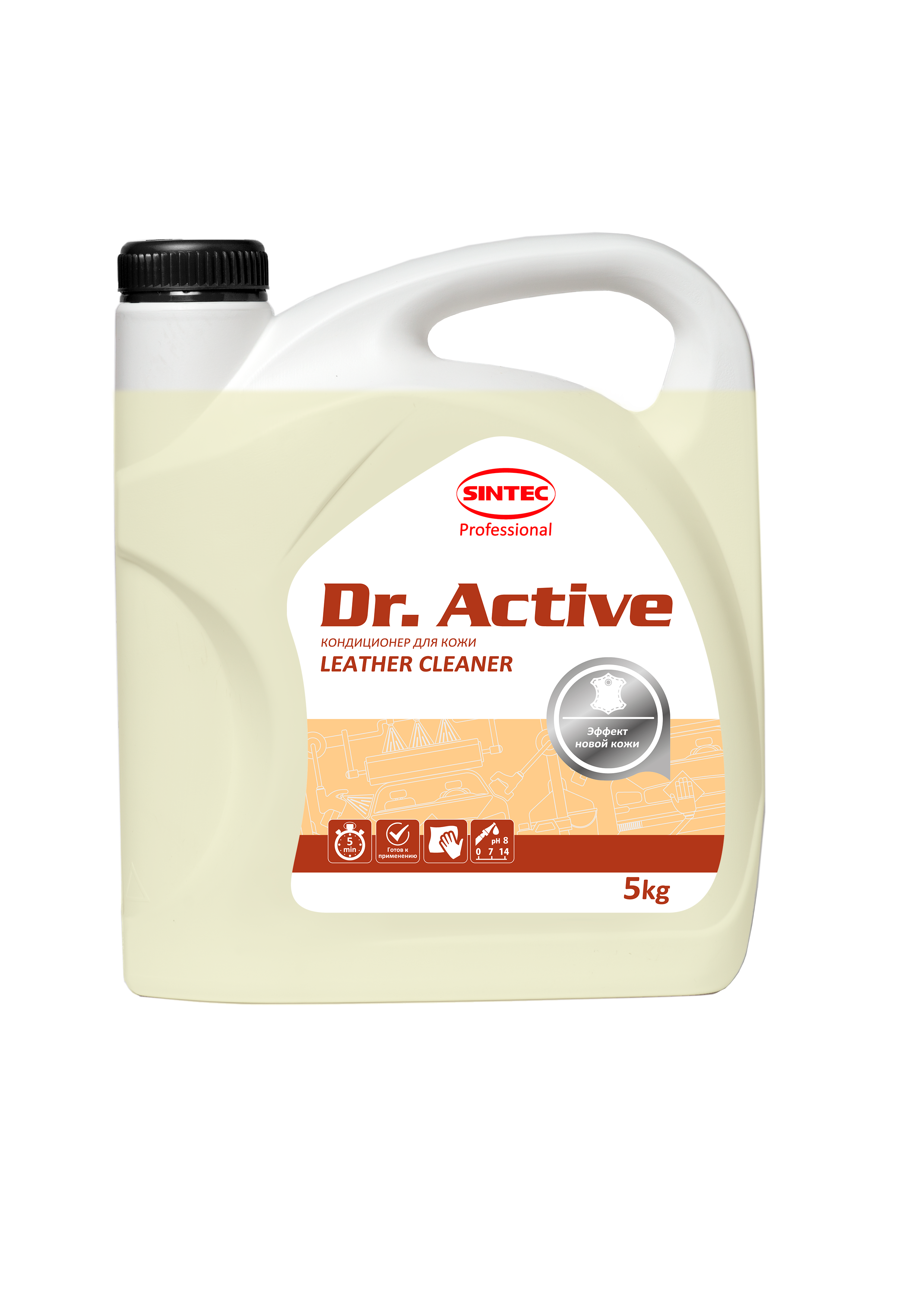 Sintec Dr.Active Кондиционер для кожи Leather Cleaner 5 кг Q
