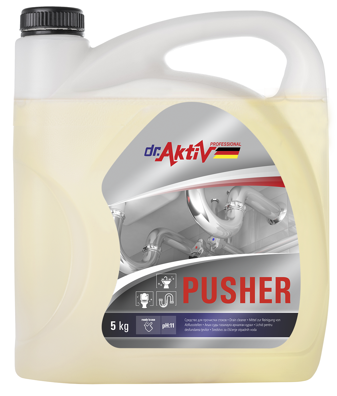 Dr.Aktiv Средство для прочистки стоков Pusher 5 кг_ (002)